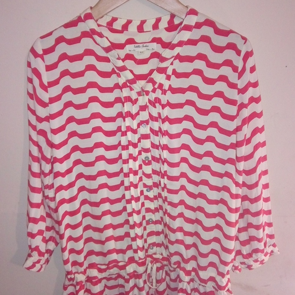 Anthropologie Isabella Sinclair Stripped Blouse